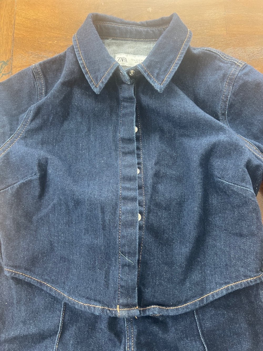 ✨ Zara Denim Set (Top + Jeans) – Excellent Condition ✨